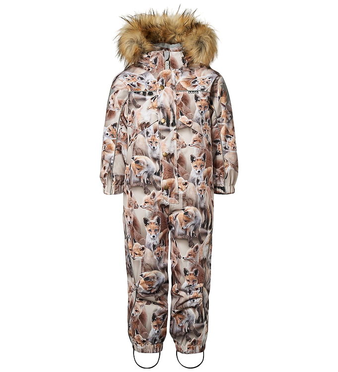 Molo Flyverdragt - Polaris Fur - Playing Foxes Molo Flyverdragt - Polaris Fur - Playing Foxes