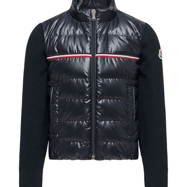 Moncler Cardigan - Strik/Dun - Navy