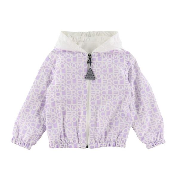 Moncler Jakke - Alose - Lilla/Hvid