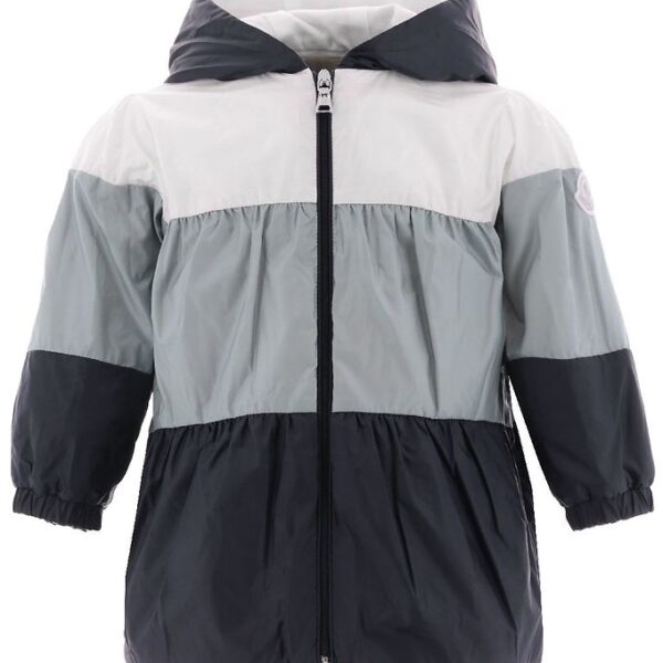 Moncler Jakke - Narye - Hvid/Lyseblå/Navy