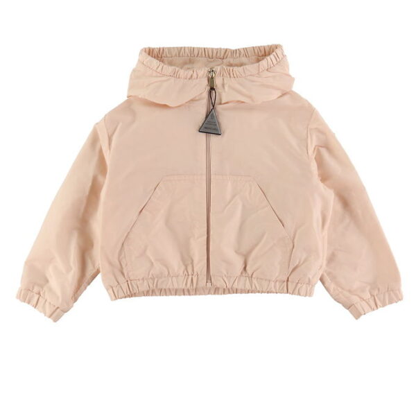 Moncler Jakke - Prague - Pudderosa m. Hvid Moncler Jakke - Prague - Pudderosa m. Hvid