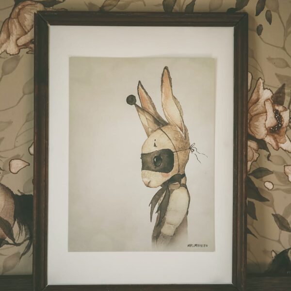 Mr Sixten Plakat 18x24 cm - Mrs. Mighetto