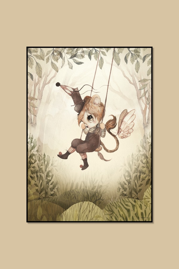 Mr. Lucas Plakat 50x70 cm - Mrs. Mighetto