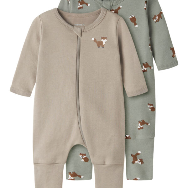 NAME IT 2-Pak Natdragt Fox Shadow