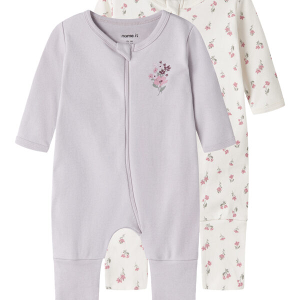 NAME IT 2-Pak Natdragter Flower Jet Stream