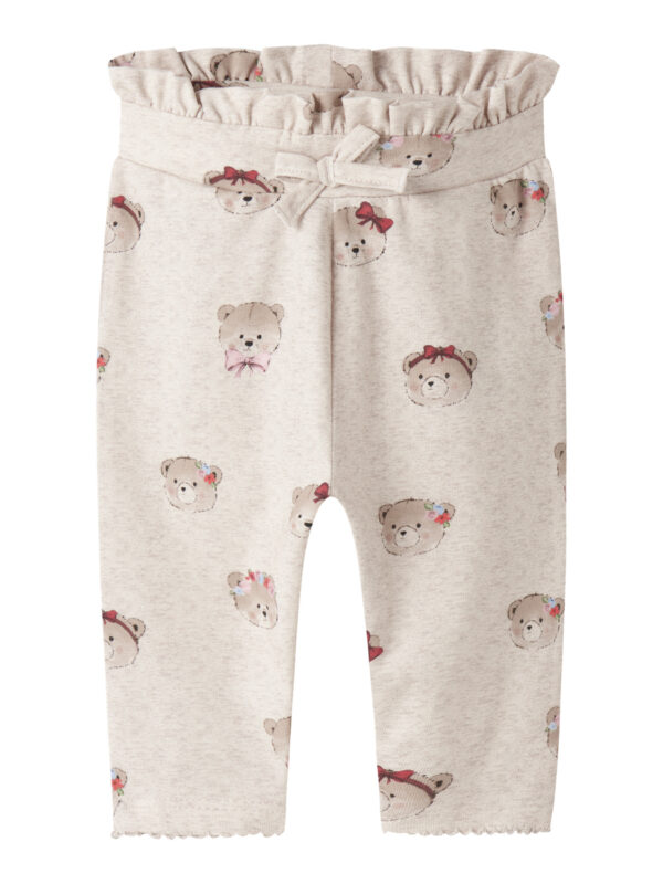 NAME IT Bukser Rice Peyote Melange