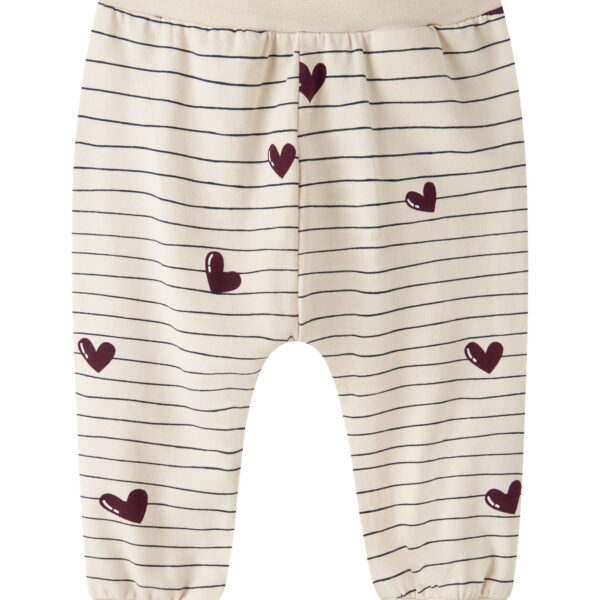 NAME IT Bukser Vandora Summer Sand Stripes And Hearts