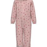 NAME IT Fleece Regn Dragt Dry10 Pale Mauve Strawberry