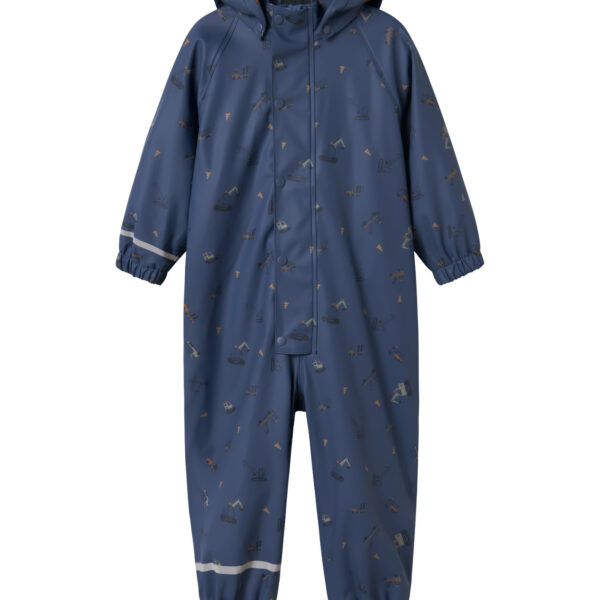 NAME IT Fleece Regn Dragt Dry10 Vintage Indigo