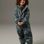 NAME IT Fleece Regndragt Dry10 Balsam Green Dino