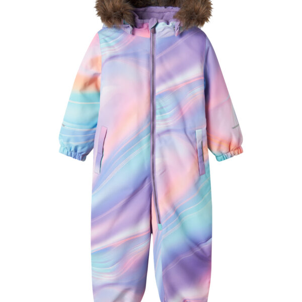 NAME IT Flyverdragt Snow10 Sunlit Allium Iridecent