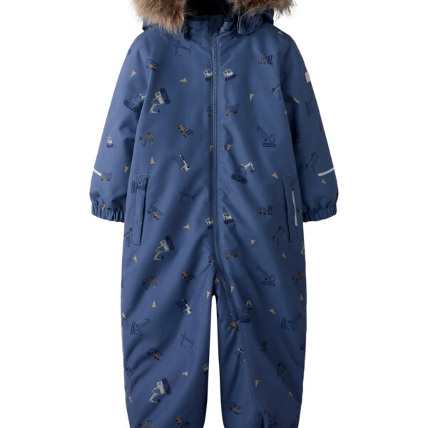 NAME IT Flyverdragt Snow10 Vintage Indigo Work