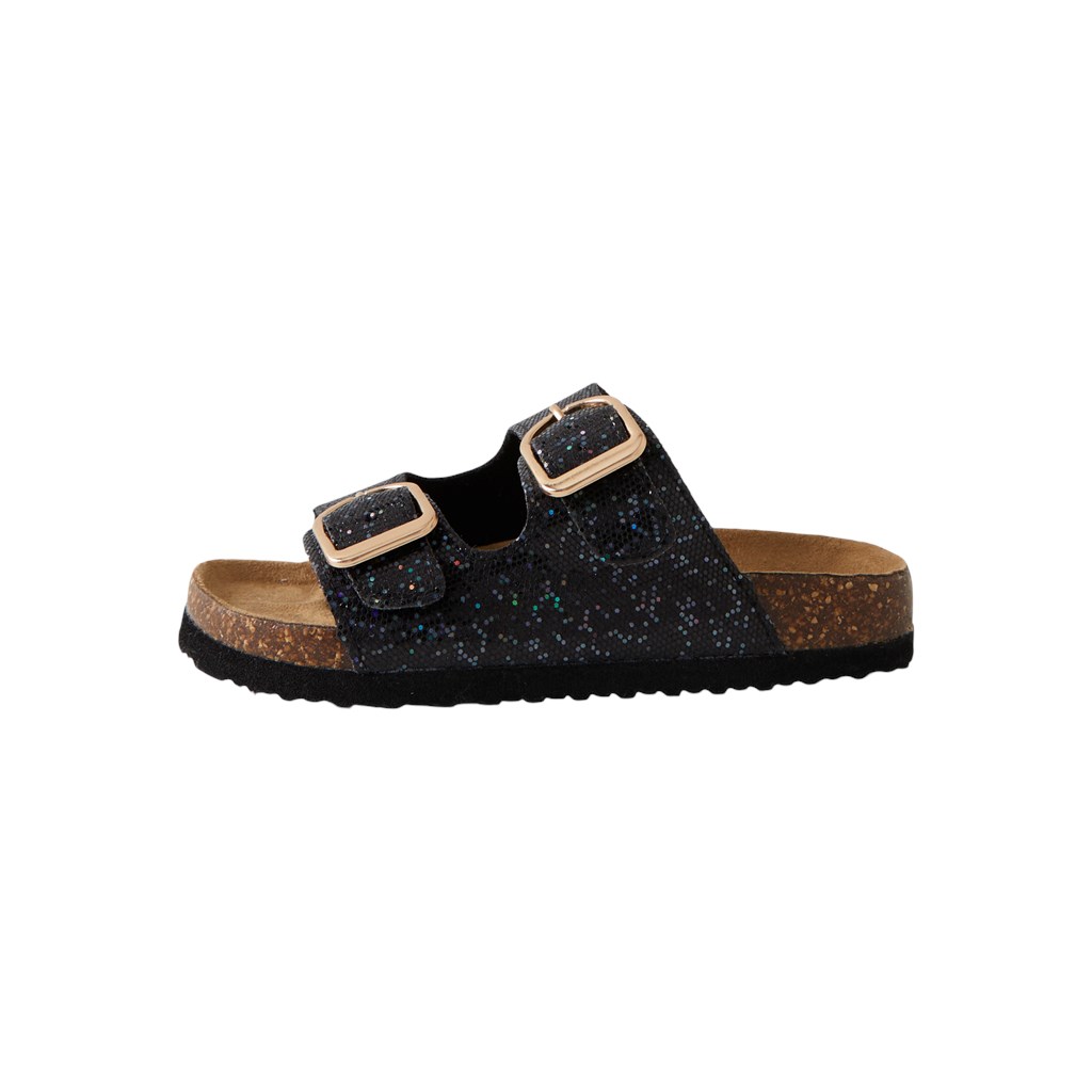 NAME IT Sandaler Flora Black Glitter NAME IT Sandaler Flora Black Glitter