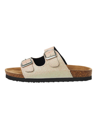 NAME IT Sandaler Flora Cloud Dancer Small Glitter