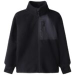 NAME IT Vindtæt Fleece Jakke Move03 Black