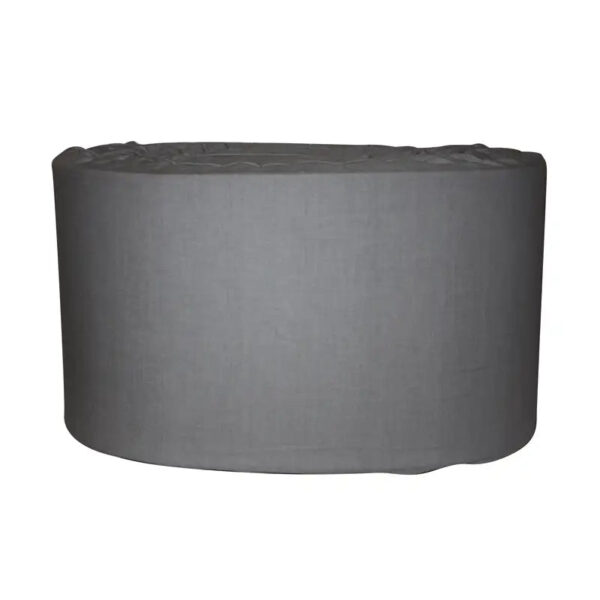 NM Nørgaard Madsen Sengerand Ensfarvet Grå