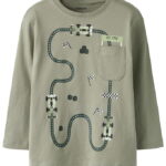 Name It Bluse - NmmVilian - Shadow/Racing