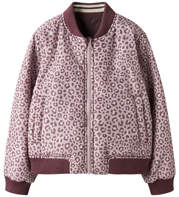 Name It Bomberjakke - NkfMariska - Plum Wine