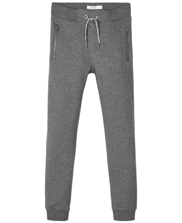 Name It Bukser - Honk - Dark Grey Melange