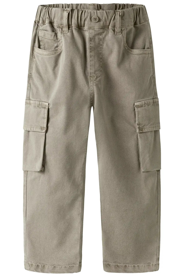 Name It Bukser - NMMBEN Tap Cargo Twi Pant 8950-PO Noos - Chinchilla