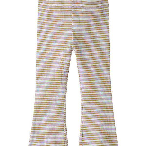 Name It Bukser - Rib - NmfTaias - Dawn Pink/Cloud Dancer