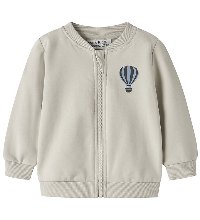 Name It Cardigan - NbmVonne - Pumice Stone/Air Ballon