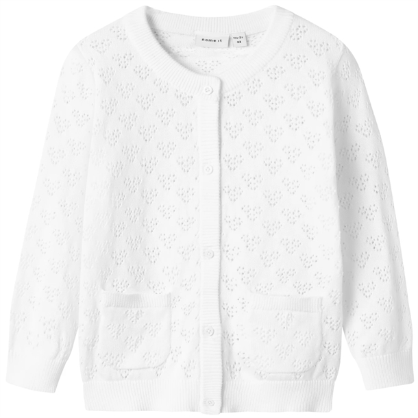 Name It Cardigan - NmfFelotte - Bright White