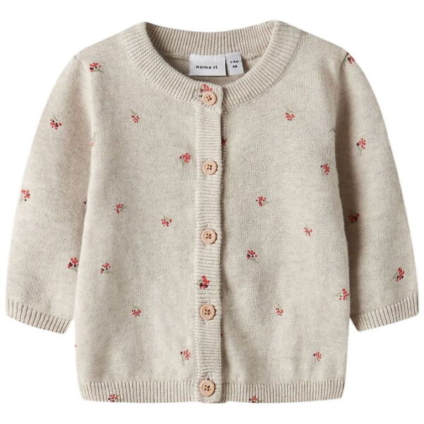 Name It Cardigan - Strik - NbfBeta - Peyote Melange