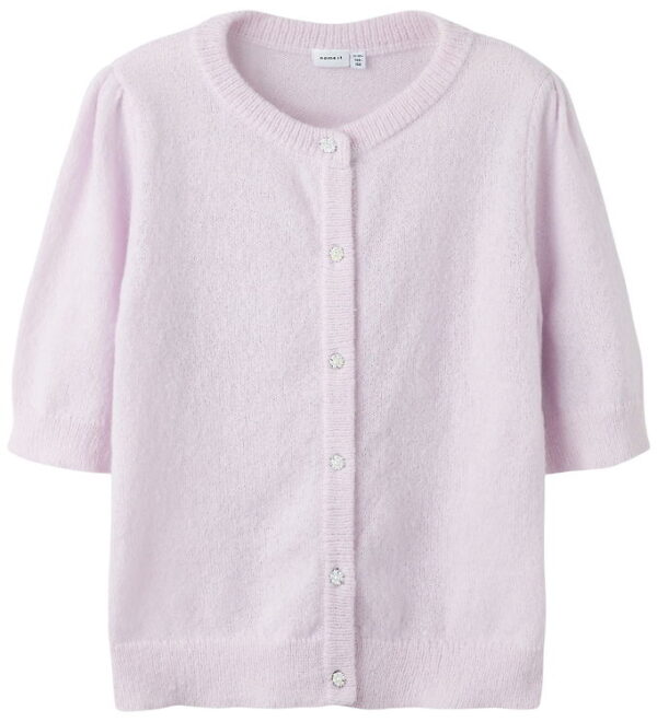 Name It Cardigan - Strik - NbfNabeth - Lavender Fog
