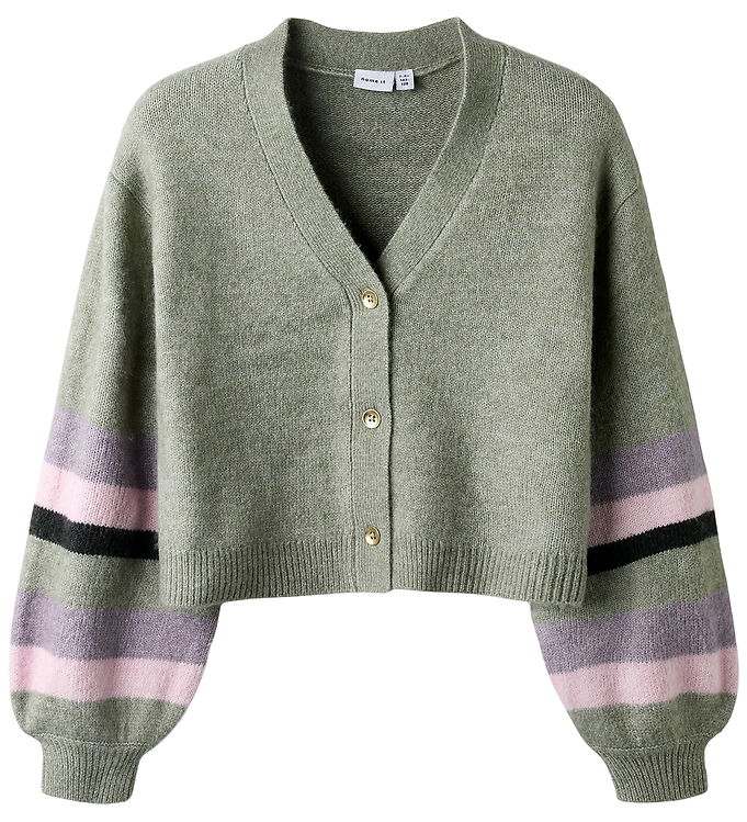 Name It Cardigan - Strik - NkfBelen - Shadow