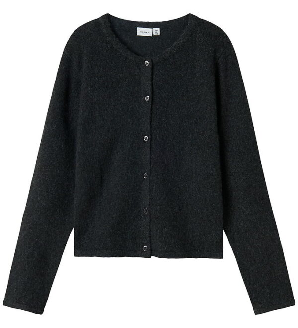 Name It Cardigan - Strik - NkfSaluna - Dark Grey Melange