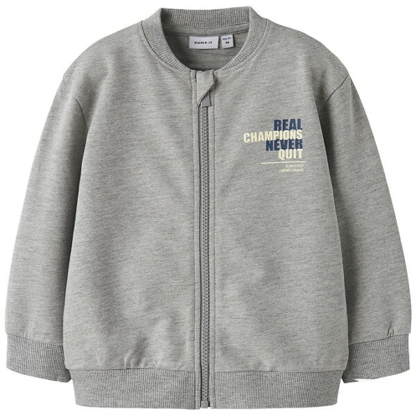 Name It Cardigan - Sweat - NmmDalm - Grey Melange