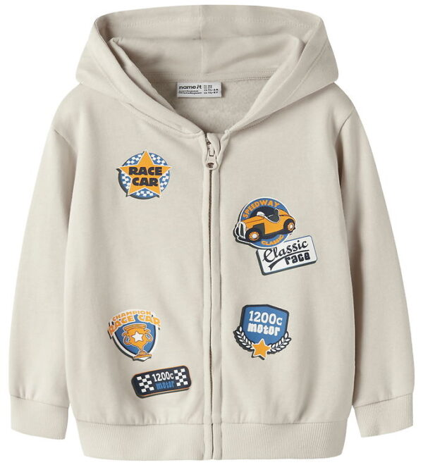 Name It Cardigan - Sweat - NmmVoltinus - Pumice Stone/Motor