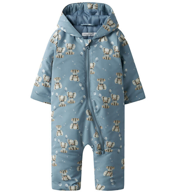 Name It Flyverdragt - NbmMax - Rain Washed/ELEPHANT Name It Flyverdragt - NbmMax - Rain Washed/ELEPHANT