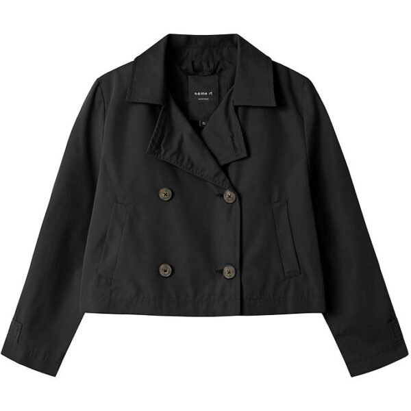 Name It Frakke - NkfMadelin - Kort - Sort