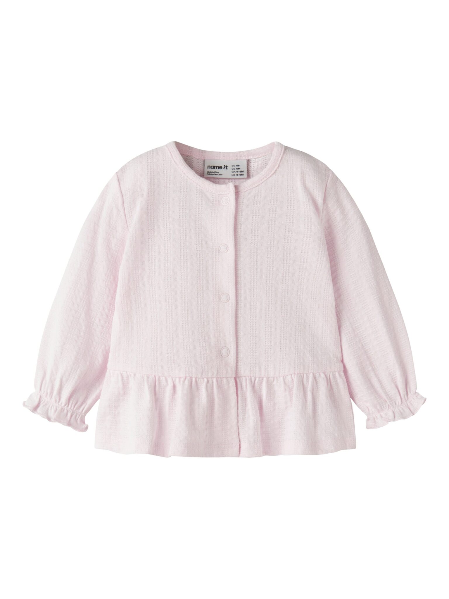 Name It Free Cardigan - Cradle Pink - 50 cm Name It Free Cardigan - Cradle Pink - 50 cm