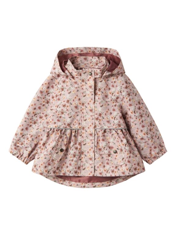 Name It Malex Jacket - Pale Mauve/Flowers - 86 cm Name It Malex Jacket - Pale Mauve/Flowers - 86 cm