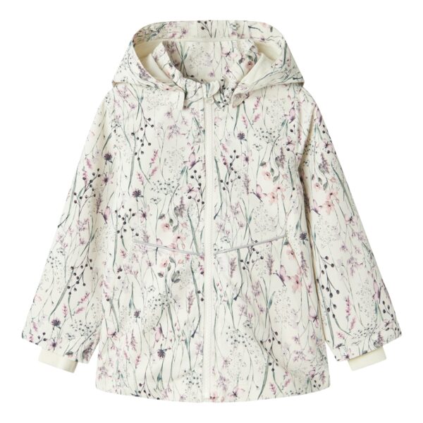 Name It Maxi Li Jacket - Whisper White/Long Flower - 86 cm Name It Maxi Li Jacket - Whisper White/Long Flower - 86 cm