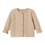 Name It Ofinne Cardigan - Oxford Tan - 56 cm