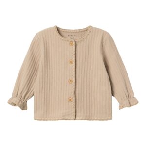 Name It Ofinne Cardigan - Oxford Tan - 56 cm