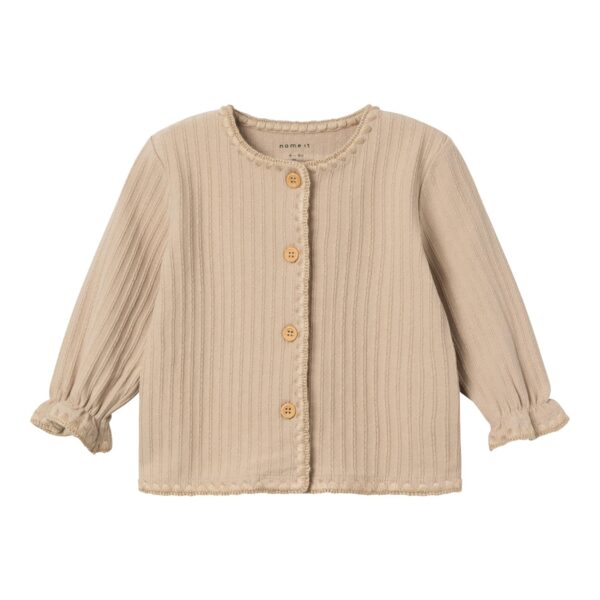 Name It Ofinne Cardigan - Oxford Tan - 56 cm