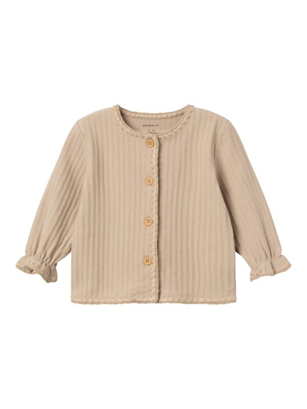 Name It Ofinne Cardigan - Oxford Tan - 56 cm