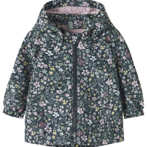 Name It Overgangsjakke - NbfMaxi - Insignia Blue/Petite Blossom