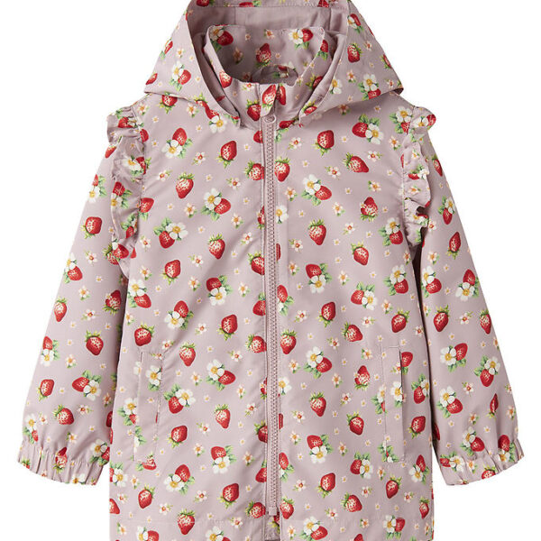 Name It Overgangsjakke - NmfMaxi - Keepsake Lilac/Strawberry m.