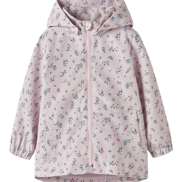 Name It Overgangsjakke - Noos - NmfMaxi - Lilac Snow/Floral Patc