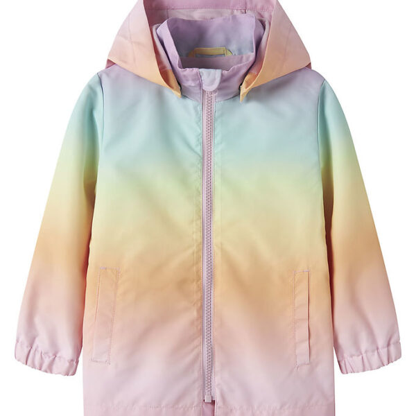 Name It Overgangsjakke - Noos - NmfMaxi - Pink Lavender/Flowy Ra