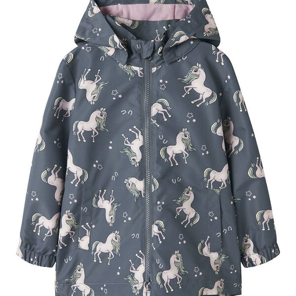 Name It Overgangsjakke - Noos - NmfMaxi - Vintage Indigo/Horse