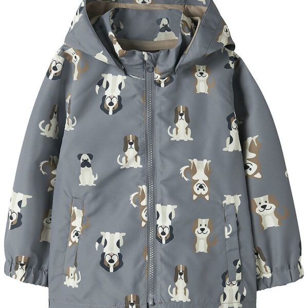 Name It Overgangsjakke - Noos - NmmMax - Flint Stone/Dog