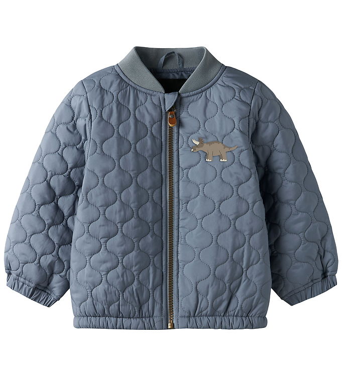 Name It Overgangsjakke - Quiltet - NmmMarlon - Flint Stone
