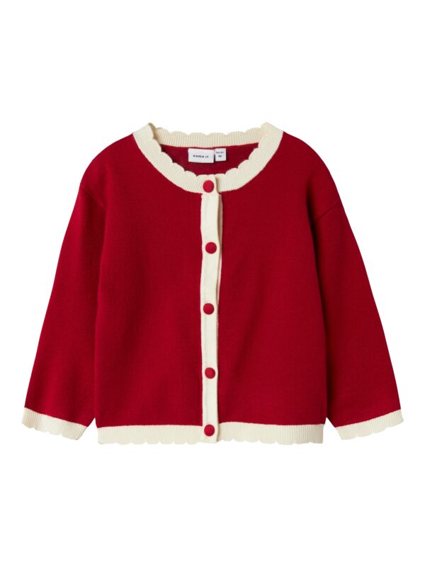 Name It Ralbo Knit Cardigan - Jester Red - 92 cm